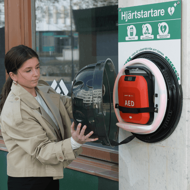 hjärtstartare bostadsrättsförening