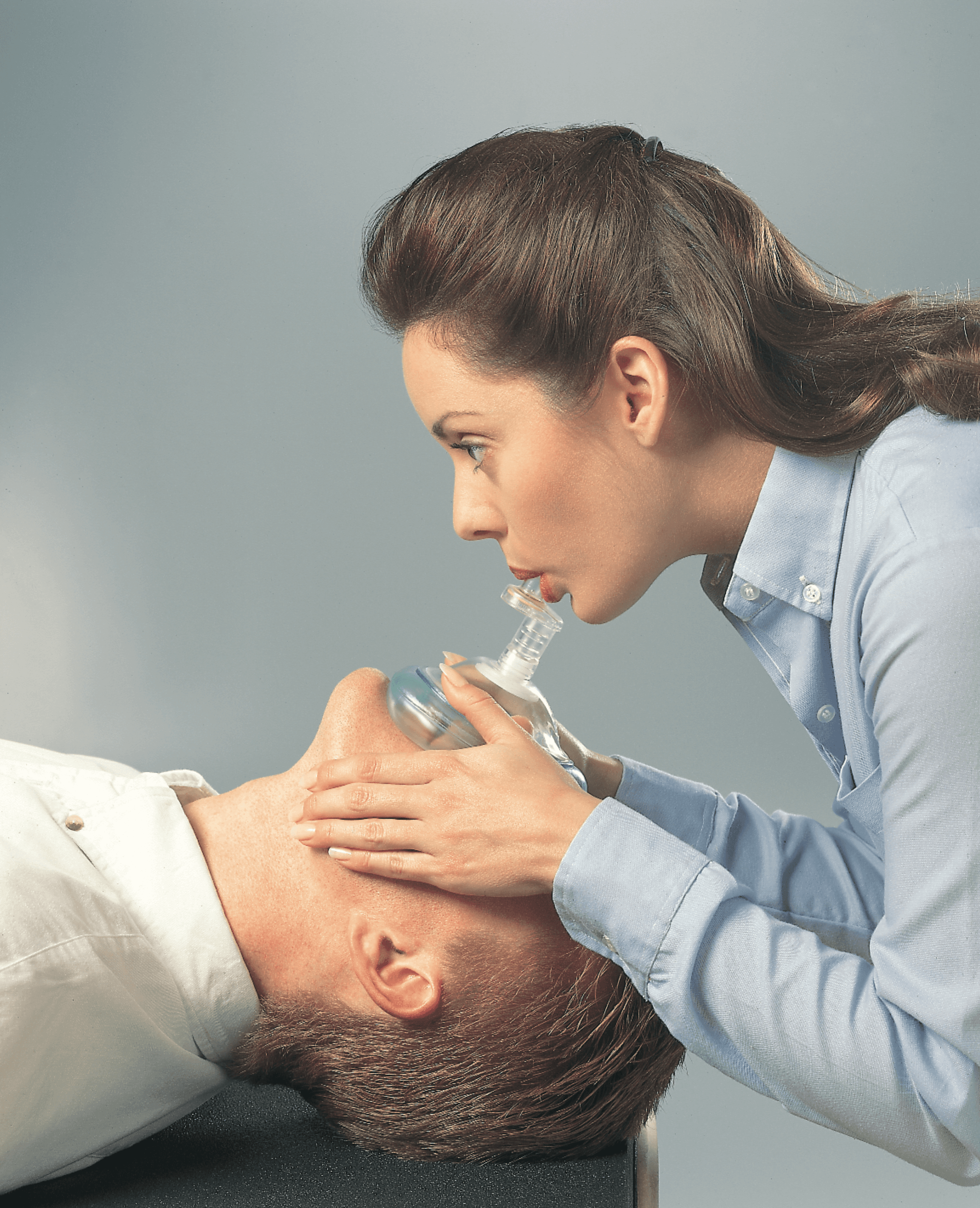 Pocketmask med O²-nippel