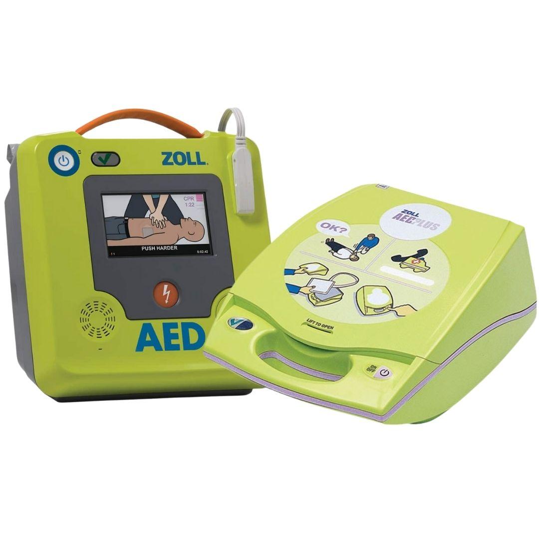 Zoll AED Plus och 3