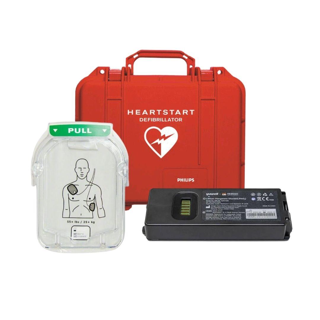 tillbehör hjärtstartare