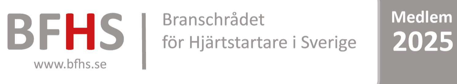 Medlem i branschrådet för hjärtstartare i Sverige 2025